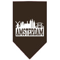 Load image into Gallery viewer, Pet and Dog Bandana Screen Printed, "Amsterdam Skyline"
