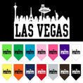 Load image into Gallery viewer, Pet and Dog Bandana Screen Printed, "Las Vegas Skyline"
