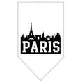 Load image into Gallery viewer, Pet and Dog Bandana Screen Printed, "Paris Skyline"
