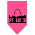 Load image into Gallery viewer, Pet and Dog Bandana Screen Printed, "St. Louis Skyline"
