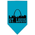 Load image into Gallery viewer, Pet and Dog Bandana Screen Printed, "St. Louis Skyline"
