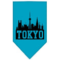 Load image into Gallery viewer, Pet and Dog Bandana Screen Printed, "Tokyo Skyline"
