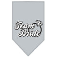 Load image into Gallery viewer, Pet and Dog Bandana Screen Printed, "Team Bride"
