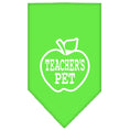 Load image into Gallery viewer, Pet and Dog Bandana Screen Printed, "Teachers Pet"
