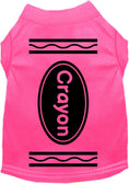 Load image into Gallery viewer, Halloween Pet Dog & Cat Shirt Screen Printed, "Crayon"
