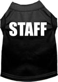 Load image into Gallery viewer, Pet Dog & Cat Shirt Screen Printed, "Staff Costume"
