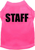 Load image into Gallery viewer, Pet Dog & Cat Shirt Screen Printed, "Staff Costume"
