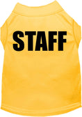 Load image into Gallery viewer, Pet Dog & Cat Shirt Screen Printed, "Staff Costume"

