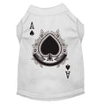 Load image into Gallery viewer, Halloween Pet Dog & Cat Shirt Screen Printed, "Ace Of Spades Costume"
