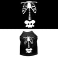 Load image into Gallery viewer, Halloween Pet Dog & Cat Shirt Screen Printed, "Paw Skellington Costume"
