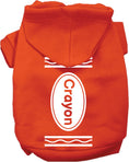 Load image into Gallery viewer, Halloween Pet Hoodie "Crayon Costume"

