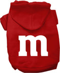 Load image into Gallery viewer, Halloween Costume Pet Hoodie "The M Costume"
