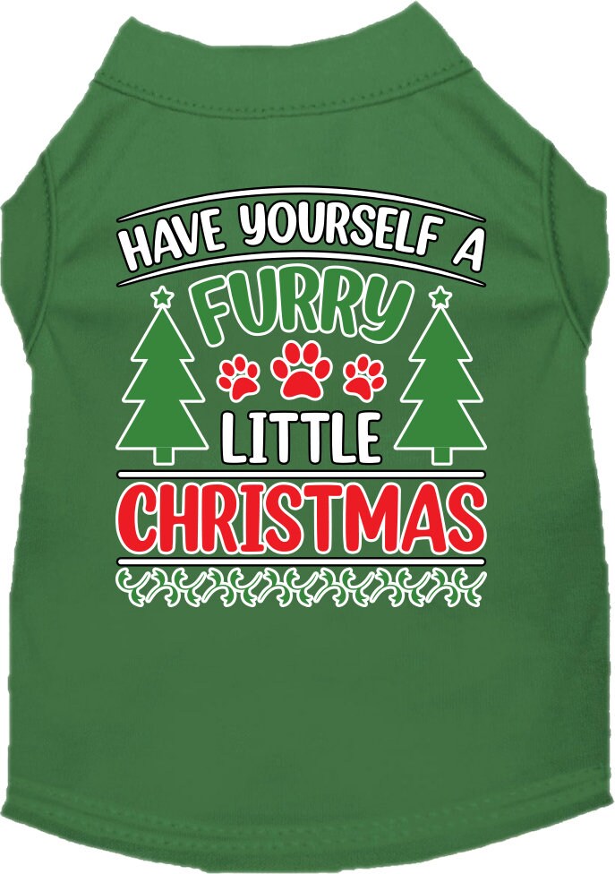 Christmas Pet Dog & Cat Shirt, "Have Yourself A Furry Little Christmas"