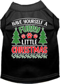 Load image into Gallery viewer, Christmas Pet Dog & Cat Shirt, "Have Yourself A Furry Little Christmas"
