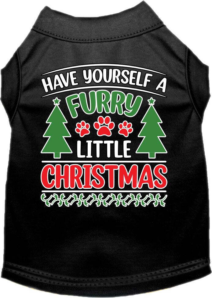 Christmas Pet Dog & Cat Shirt, "Have Yourself A Furry Little Christmas"