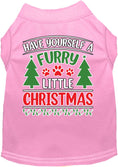 Load image into Gallery viewer, Christmas Pet Dog & Cat Shirt, "Have Yourself A Furry Little Christmas"
