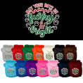 Load image into Gallery viewer, Christmas Pet Hoodie Screen Printed, "Furry & Bright"
