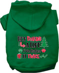 Load image into Gallery viewer, Christmas Pet Hoodie "He's Making A List, I've Eaten It Twice"
