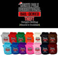 Load image into Gallery viewer, Christmas Pet Hoodie Screen Printed, "North Pole Correctional"
