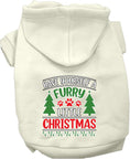 Load image into Gallery viewer, Christmas Pet Hoodie, "Have Yourself A Furry Little Christmas"
