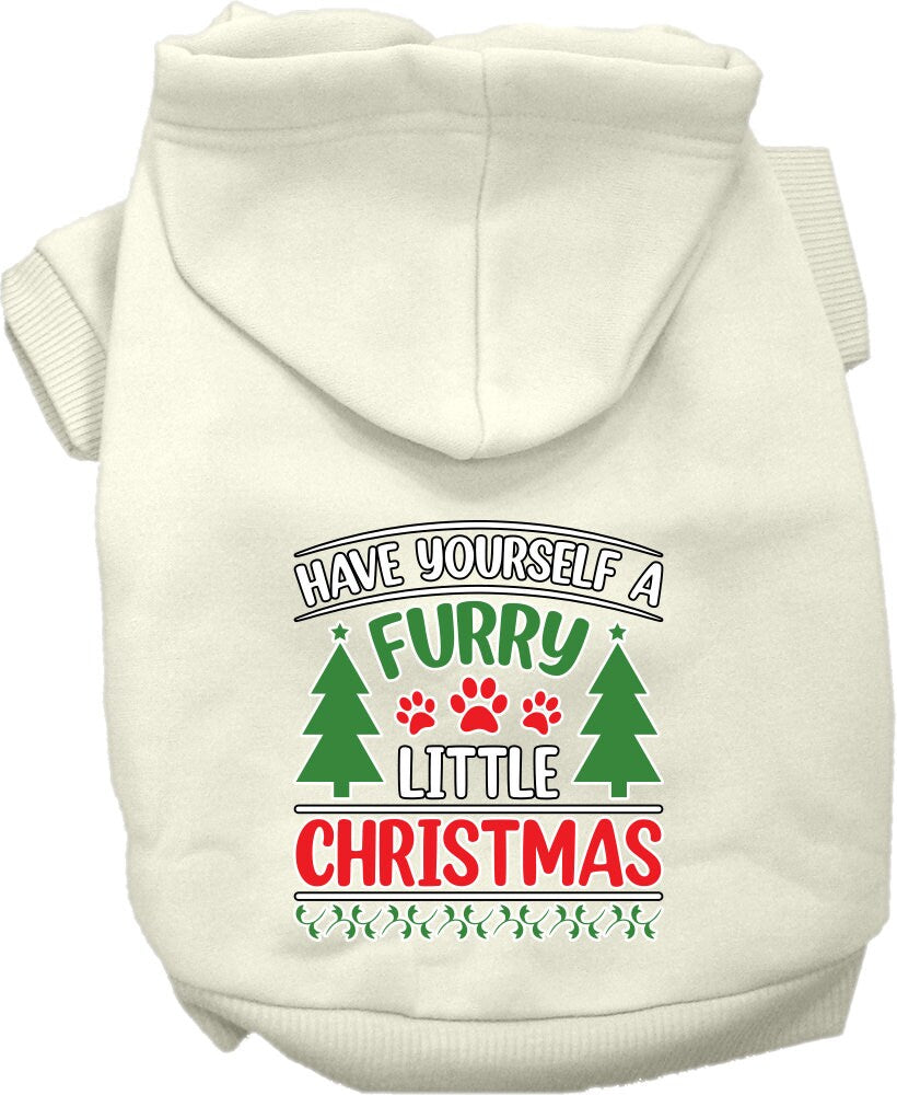 Christmas Pet Hoodie, "Have Yourself A Furry Little Christmas"