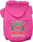 Load image into Gallery viewer, Christmas Pet Hoodie, "Have Yourself A Furry Little Christmas"
