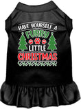 Load image into Gallery viewer, Christmas Pet Dress "Have Yourself A Furry Little Christmas"
