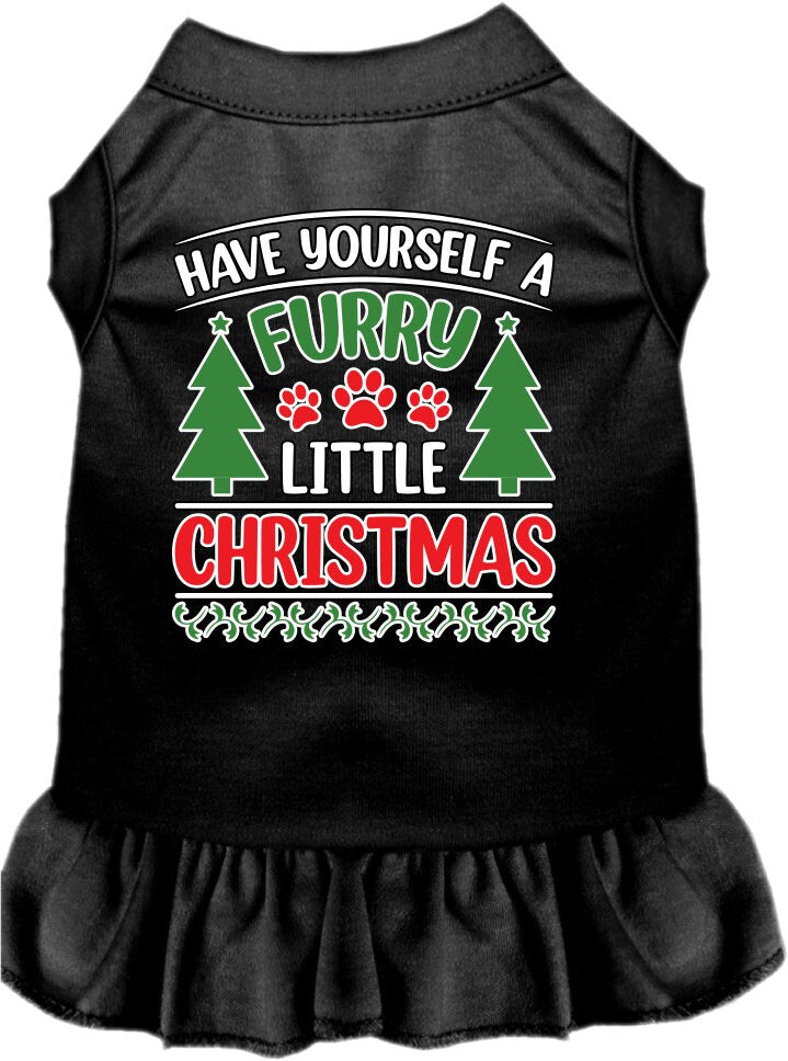 Christmas Pet Dress "Have Yourself A Furry Little Christmas"
