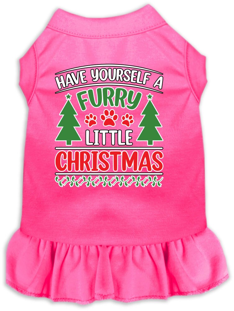Christmas Pet Dress "Have Yourself A Furry Little Christmas"