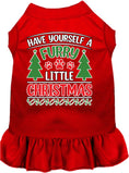 Load image into Gallery viewer, Christmas Pet Dress "Have Yourself A Furry Little Christmas"
