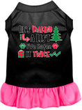 Load image into Gallery viewer, Christmas Pet Dress "He's Making A List, I've Eaten It Twice"
