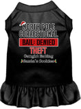 Load image into Gallery viewer, Christmas Pet Dress "North Pole Correctional"
