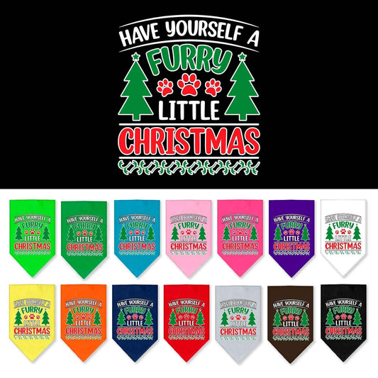 Christmas Pet and Dog Bandana, "Have Yourself A Furry Little Christmas"