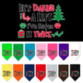 Load image into Gallery viewer, Christmas Pet Bandana "He's Making A List, I've Eaten It Twice"

