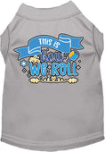 Load image into Gallery viewer, Hanukkah Pet Dog and Cat Shirt Screen Printed, "This Is How We Roll"
