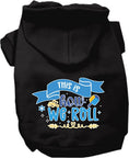 Load image into Gallery viewer, Hanukkah Pet, Dog and Cat Hoodie Screen Printed, "This Is How We Roll"
