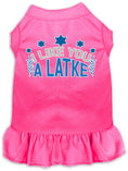 Load image into Gallery viewer, Hanukkah Pet Dress "I Like You A Latke"
