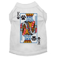 Load image into Gallery viewer, Halloween Pet Dog & Cat Shirt Screen Printed, "King Of Clubs Costume"
