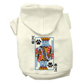 Load image into Gallery viewer, Halloween Pet Hoodie "King of Clubs Costume"
