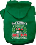 Load image into Gallery viewer, Christmas Pet Hoodie, "Have Yourself A Furry Little Christmas"
