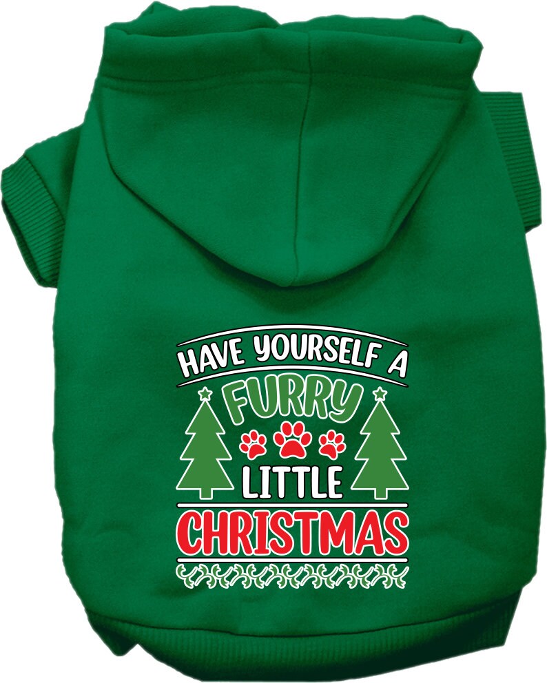Christmas Pet Hoodie, "Have Yourself A Furry Little Christmas"