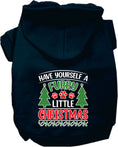 Load image into Gallery viewer, Christmas Pet Hoodie, "Have Yourself A Furry Little Christmas"
