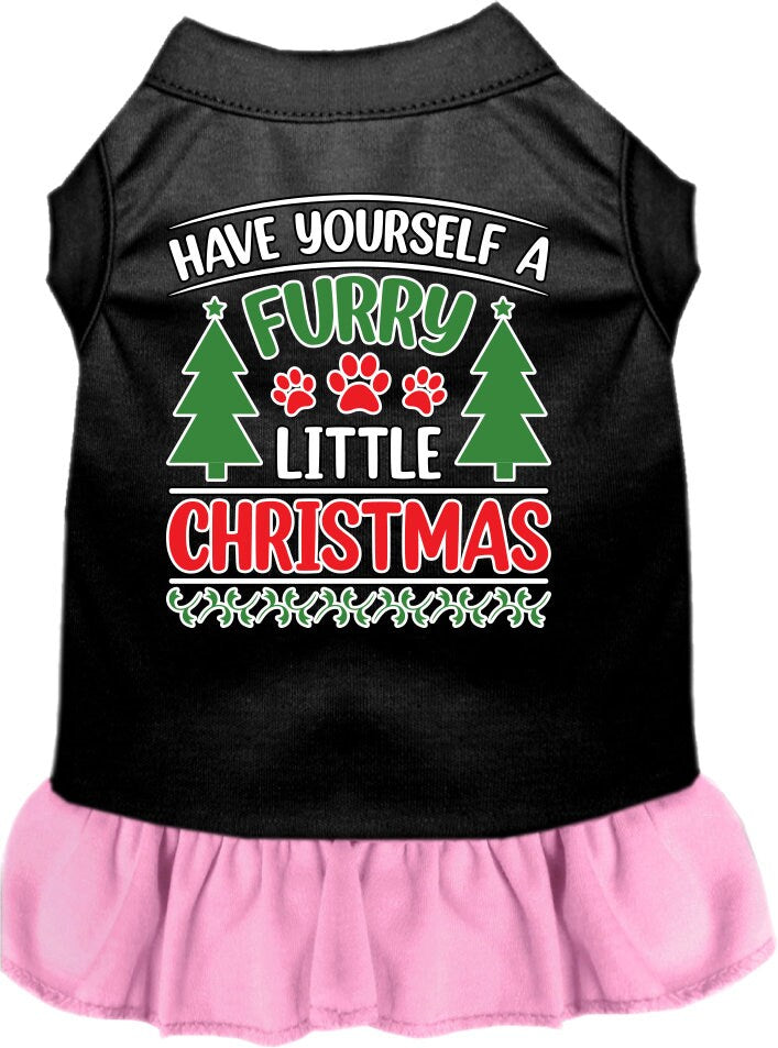 Christmas Pet Dress "Have Yourself A Furry Little Christmas"