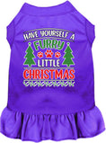 Load image into Gallery viewer, Christmas Pet Dress "Have Yourself A Furry Little Christmas"

