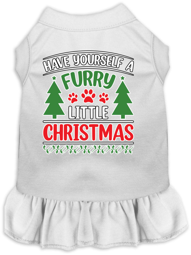 Christmas Pet Dress "Have Yourself A Furry Little Christmas"