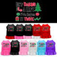 Load image into Gallery viewer, Christmas Pet Dress "He's Making A List, I've Eaten It Twice"
