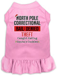 Load image into Gallery viewer, Christmas Pet Dress "North Pole Correctional"
