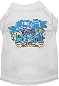 Load image into Gallery viewer, Hanukkah Pet Dog and Cat Shirt Screen Printed, "This Is How We Roll"
