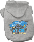 Load image into Gallery viewer, Hanukkah Pet, Dog and Cat Hoodie Screen Printed, "This Is How We Roll"
