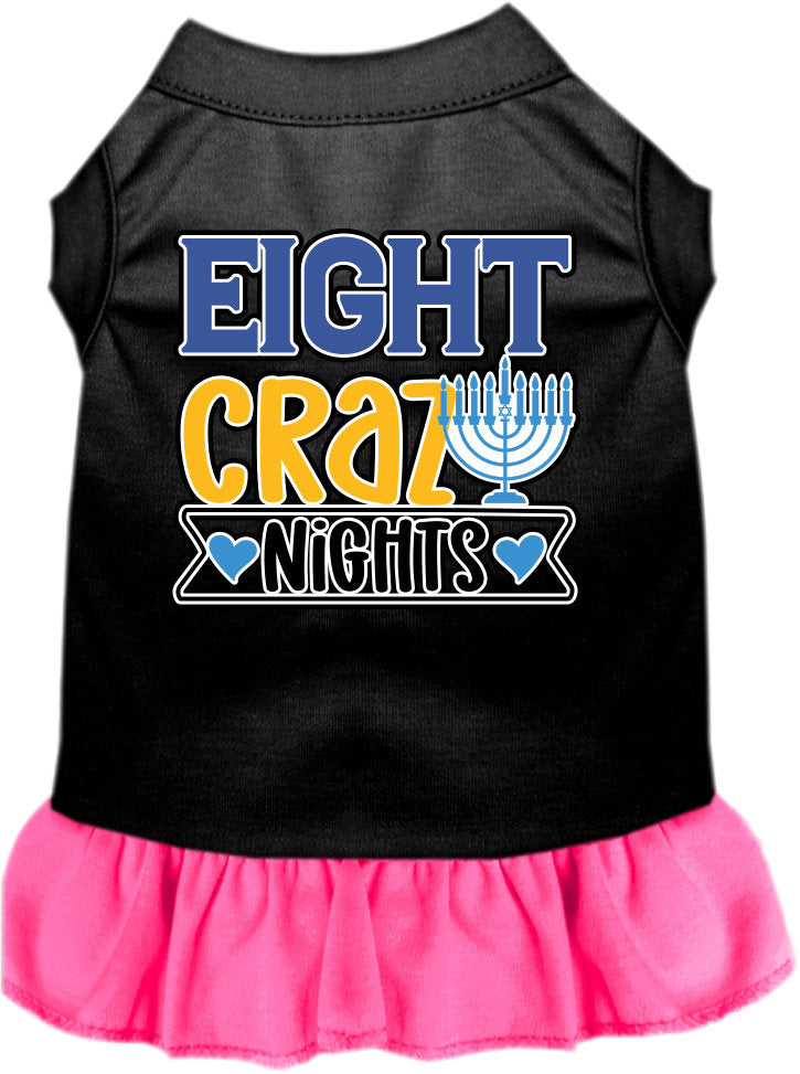 Hanukkah Pet Dress "Eight Crazy Nights"